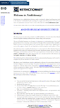 Mobile Screenshot of netdictionary.com